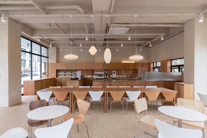 现代简约风 40 平咖啡厅设计-4