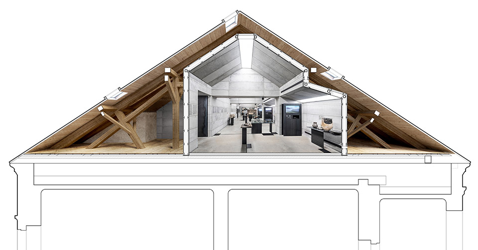 奥洛穆茨大主教博物馆阁楼展厅改造丨捷克奥洛穆茨-33