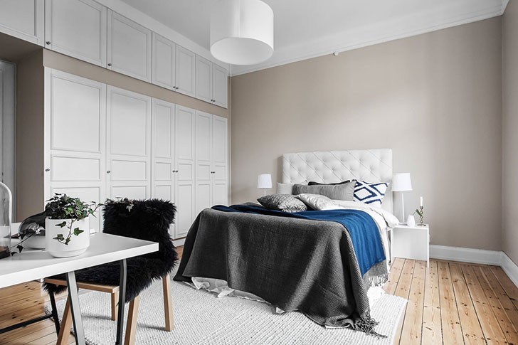 斯德哥尔摩极简公寓的圣诞变身-10