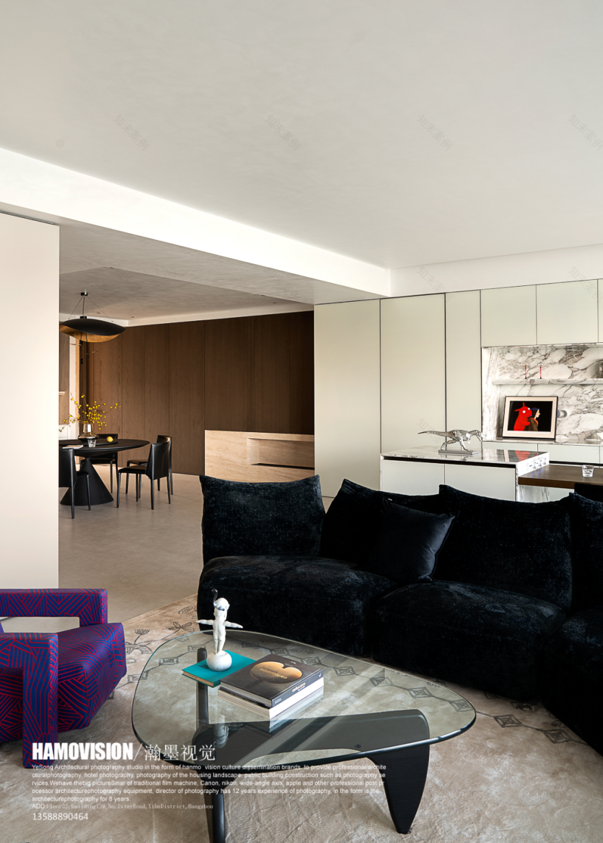 池陈平设计×私宅案例·梁振兴摄影|钱塘江畔“流动感”的生活哲学-21