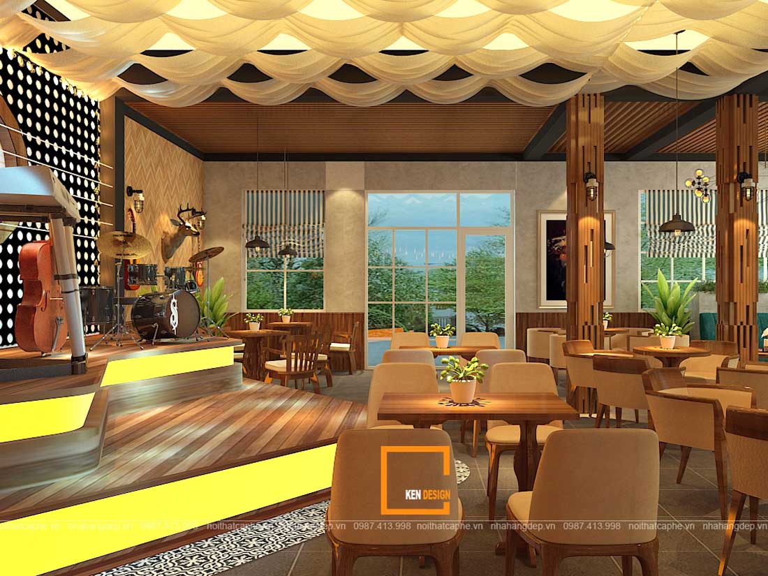 Sơn Tây 阮先生茶室卡拉 OK 设计项目丨越南河内丨Kendesign-16