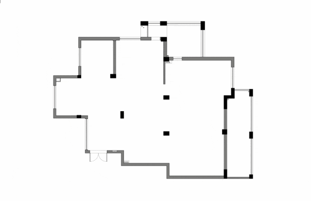 一则设计×平层案例·鎏金暗涌·壹高-54