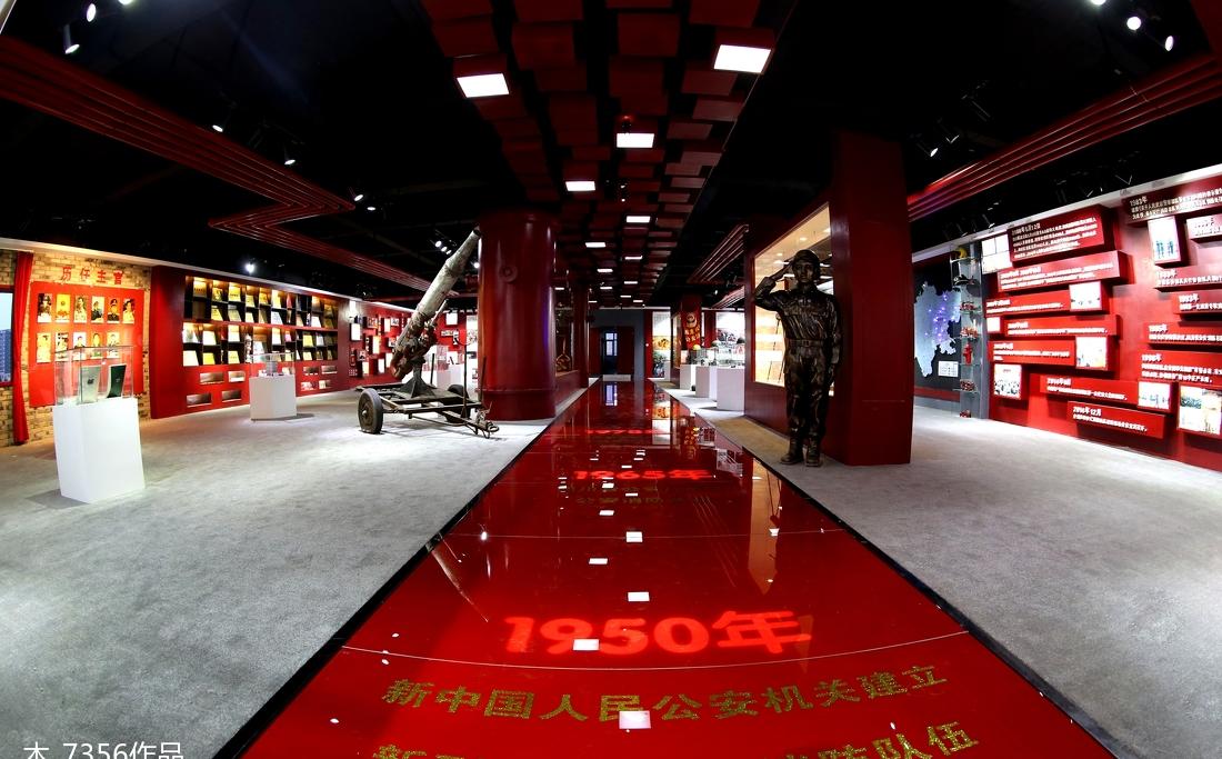 
四川省消防总队队史管设计及施工 -21