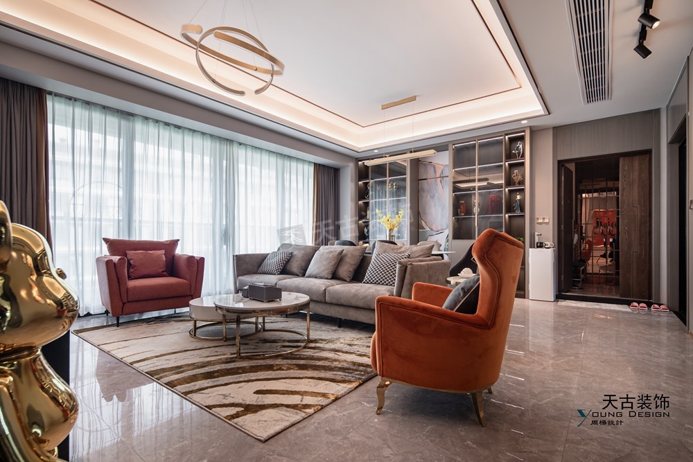 壹江郡 123 平米完工实景案例-1