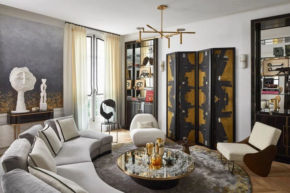 法式奢华公寓丨法国巴黎丨Oscar Lucien Ono-6