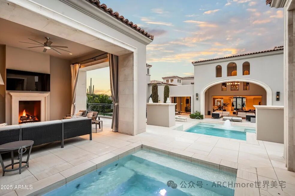 永恒的现代地中海庄园：Silverleaf社区中的奢华瑰宝-76