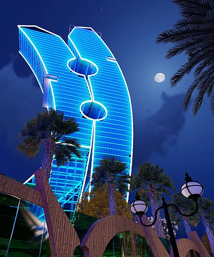 迪拜“衣夹”塔丨阿联酋迪拜丨zygo 及其创意团队-10