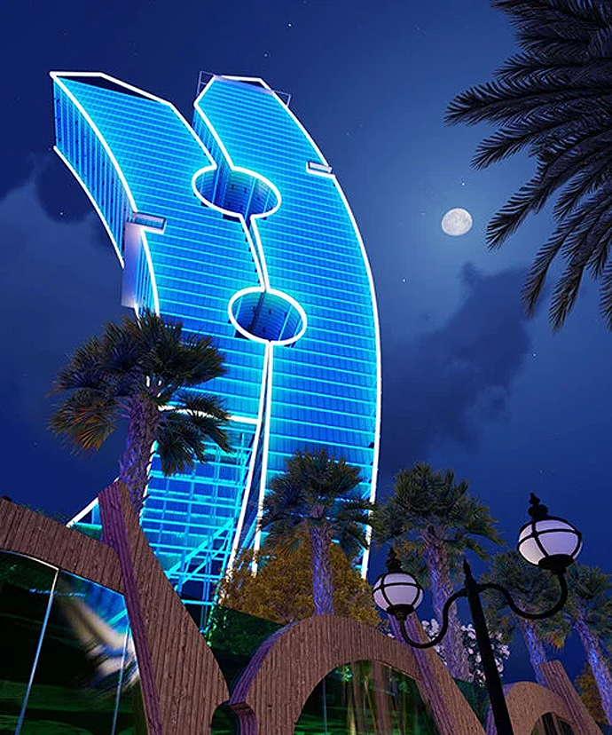 迪拜“衣夹”塔丨阿联酋迪拜丨zygo 及其创意团队-10