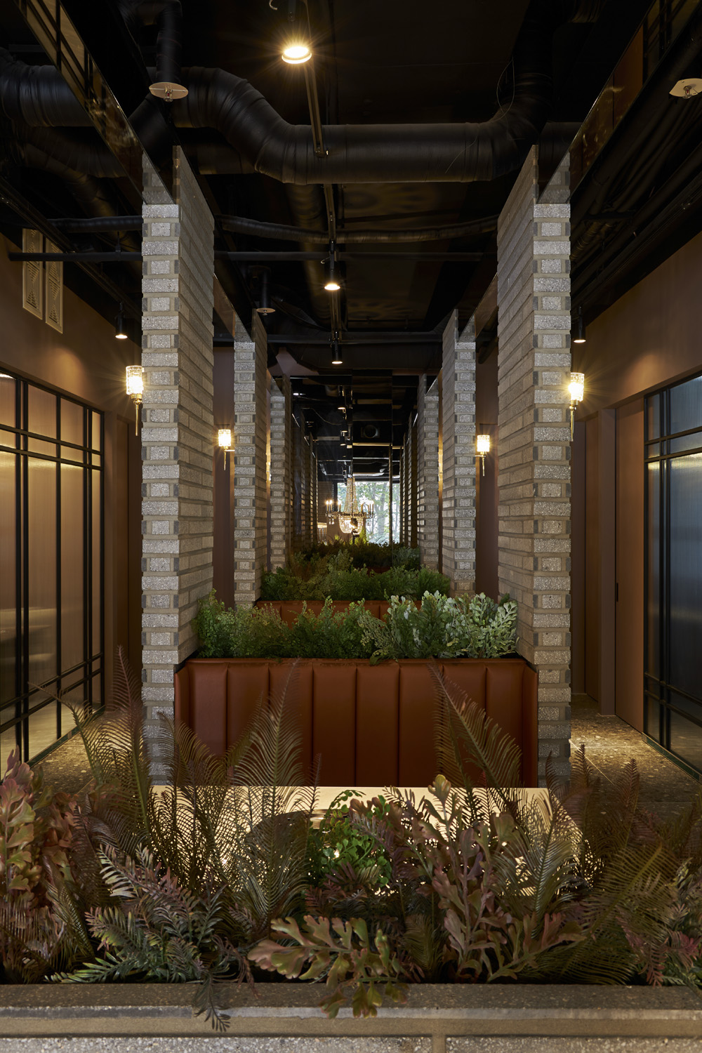 韩屋决 | 高级氛围的 80 平韩屋餐厅室内设计-25