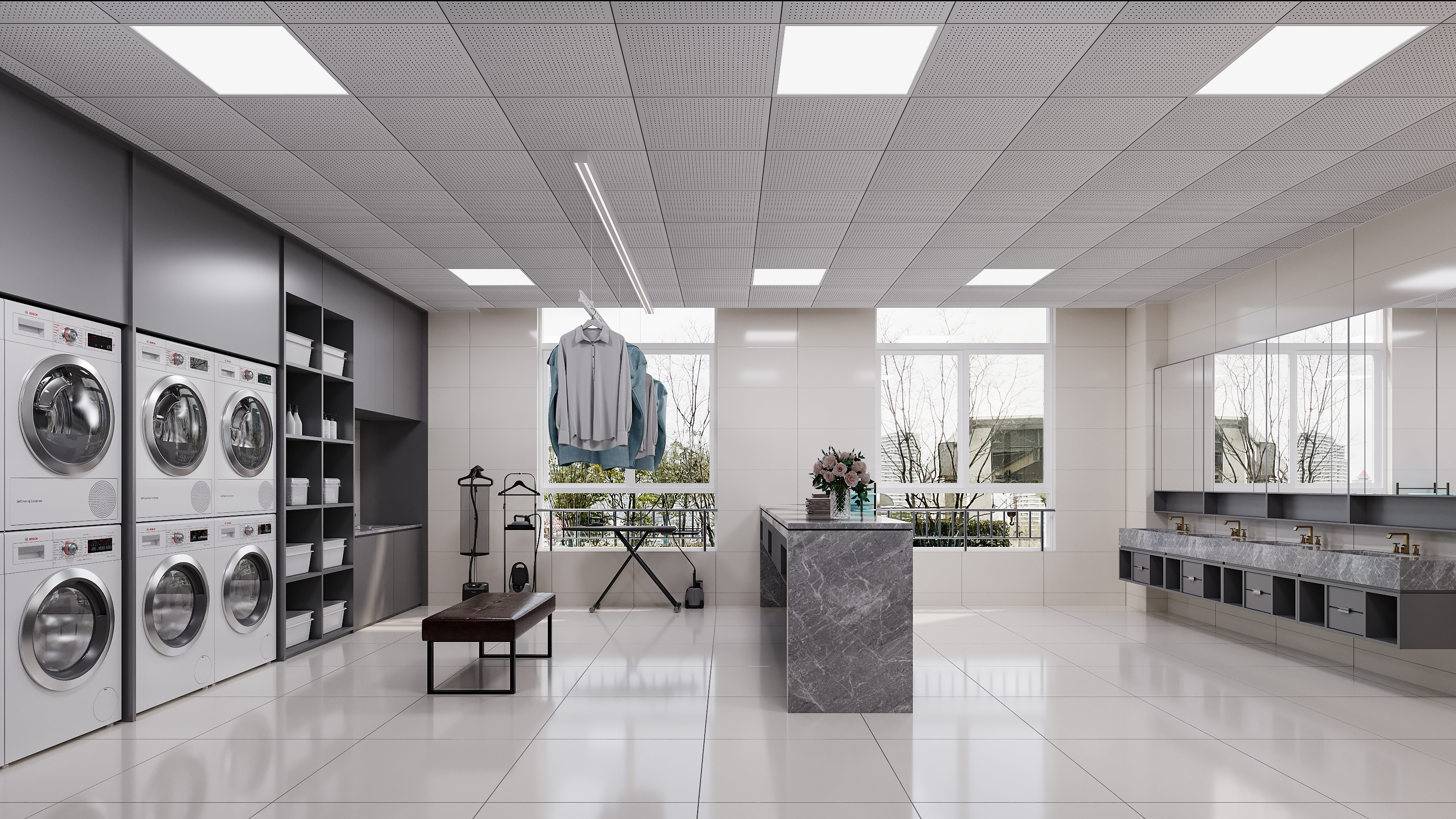 消防队办公空间改造-6