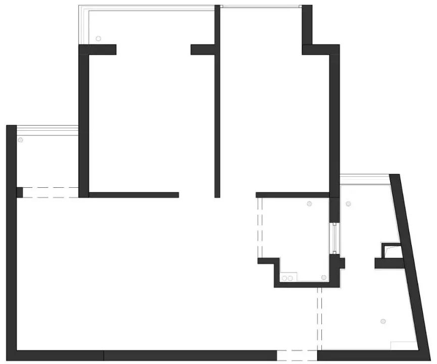 60㎡学区房趣味改造丨中国成都丨陈宣 Design-2
