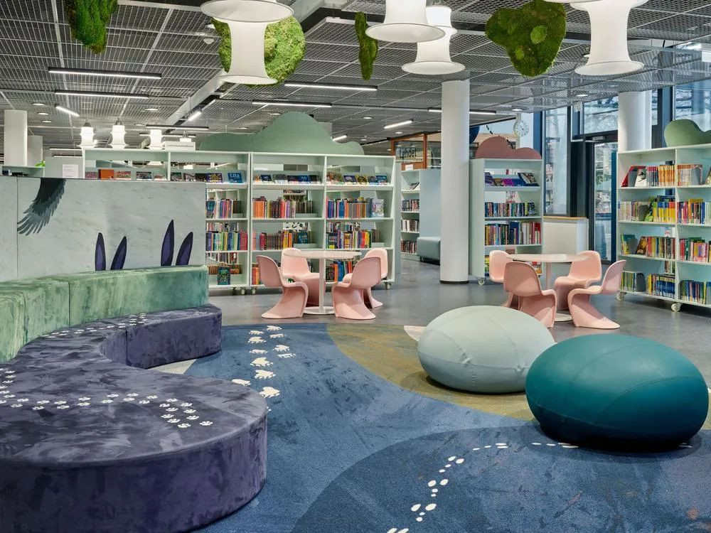 芬兰赫尔辛基城市图书馆丨Sistem 设计团队-2