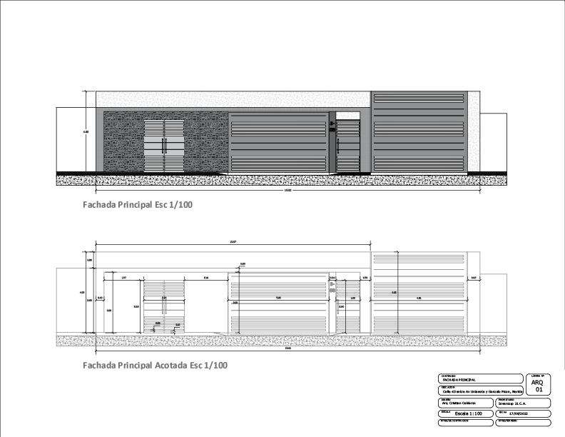 Propuesta de Fachada - Oficina Empresarial-0