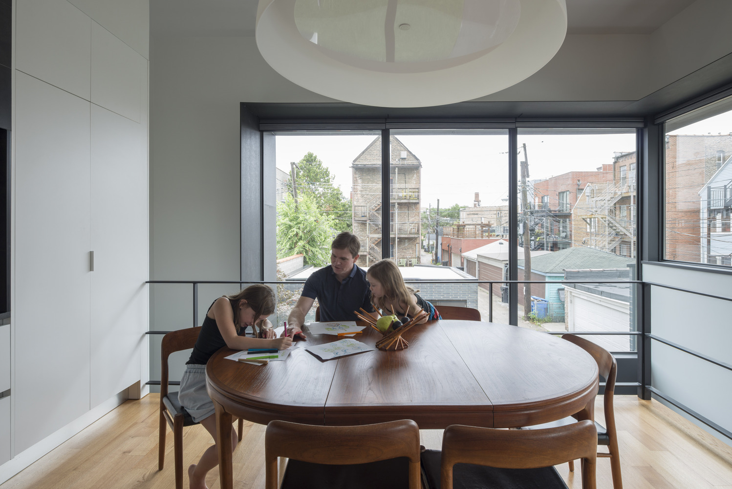 芝加哥光影交织的“剪切联排别墅”-81