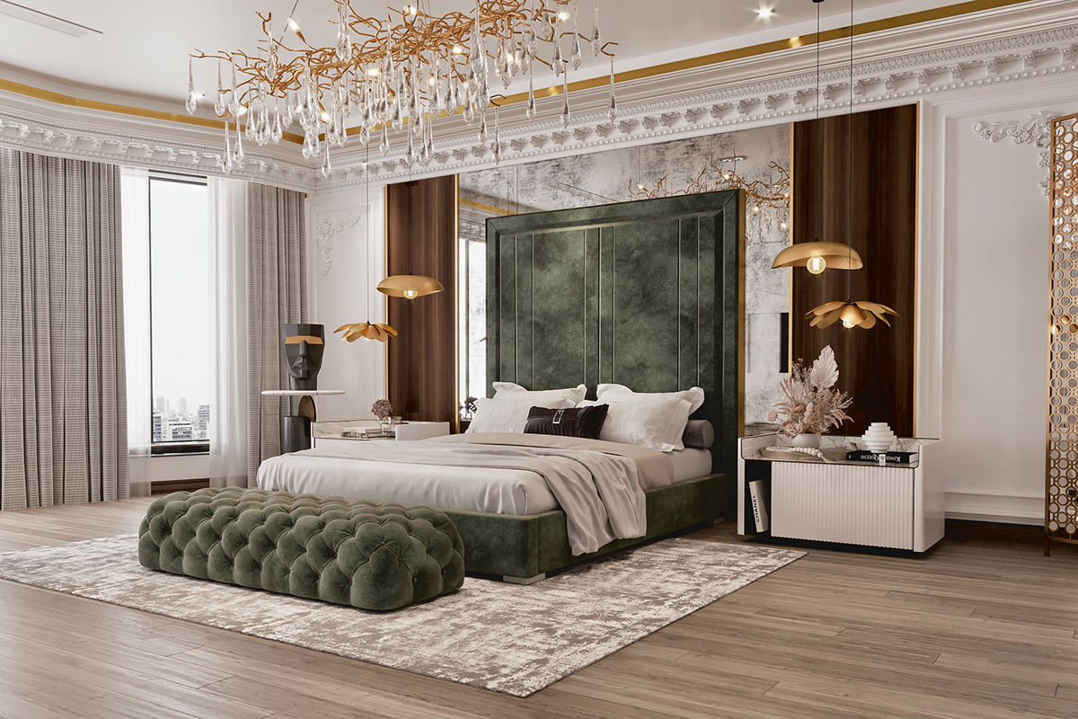 欧式别墅室内设计丨俄罗斯莫斯科-19