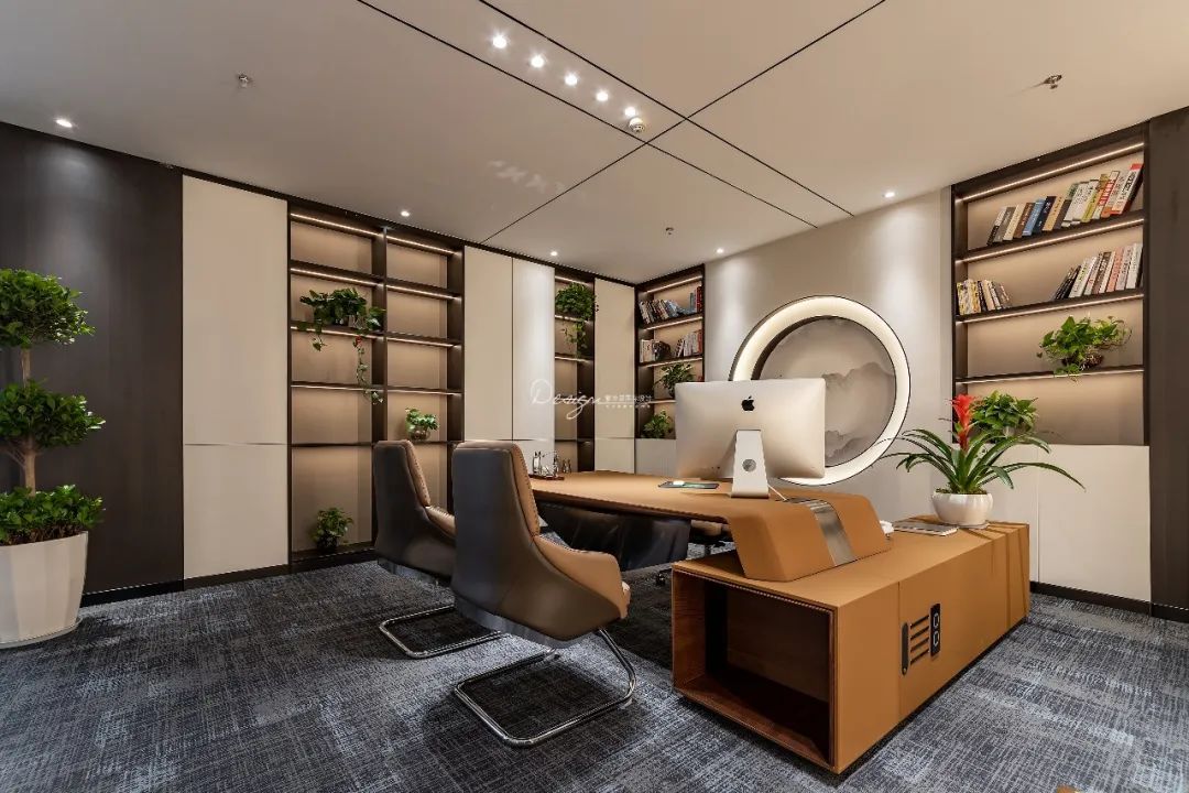 现代中式办公室设计丨中国昆明丨紫苹果国际设计-57