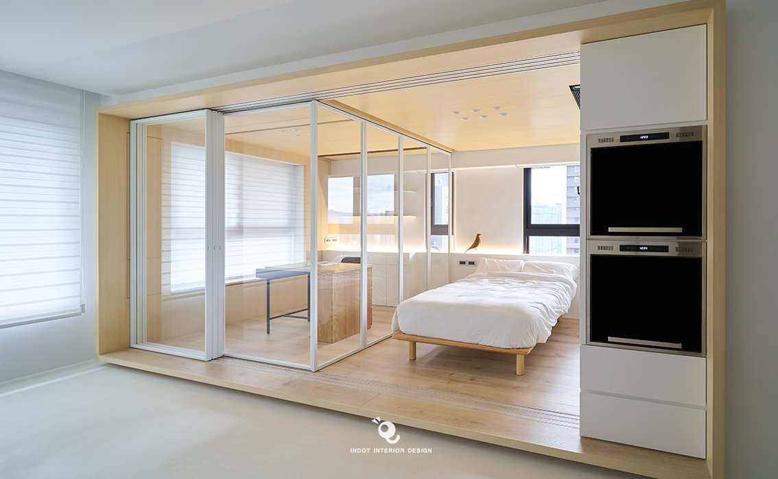 板桥 15 坪小宅弹性空间设计丨虫点子创意设计-44