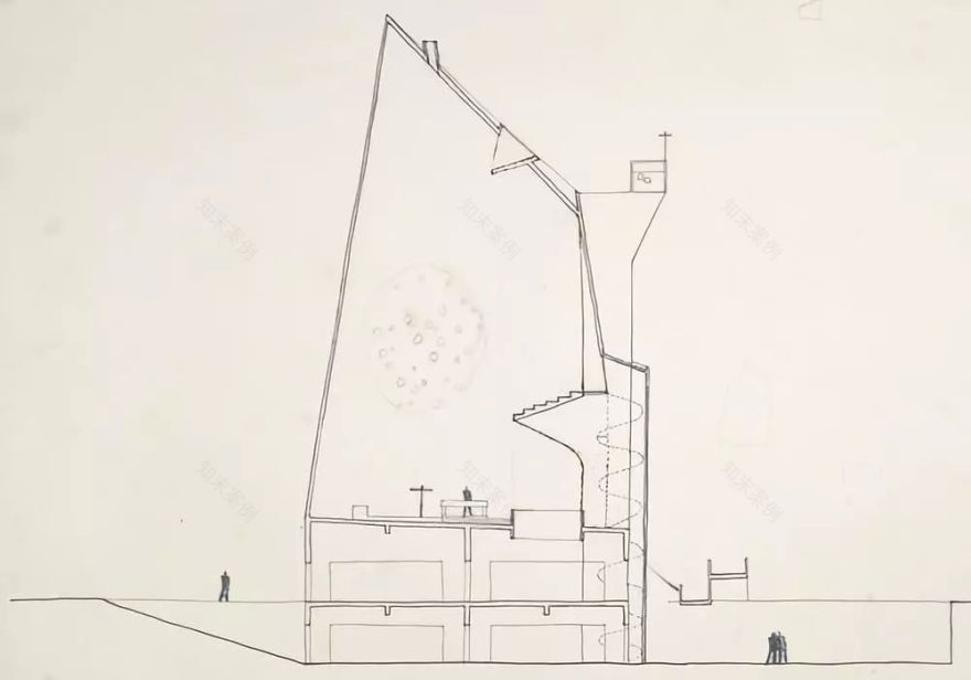 最后的勒·柯布西耶 / 圣皮埃尔星空教堂-106