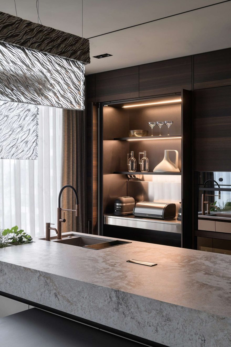 Tetris Hall小区的杏仁公寓丨乌克兰基辅丨V.Concept工作室-7