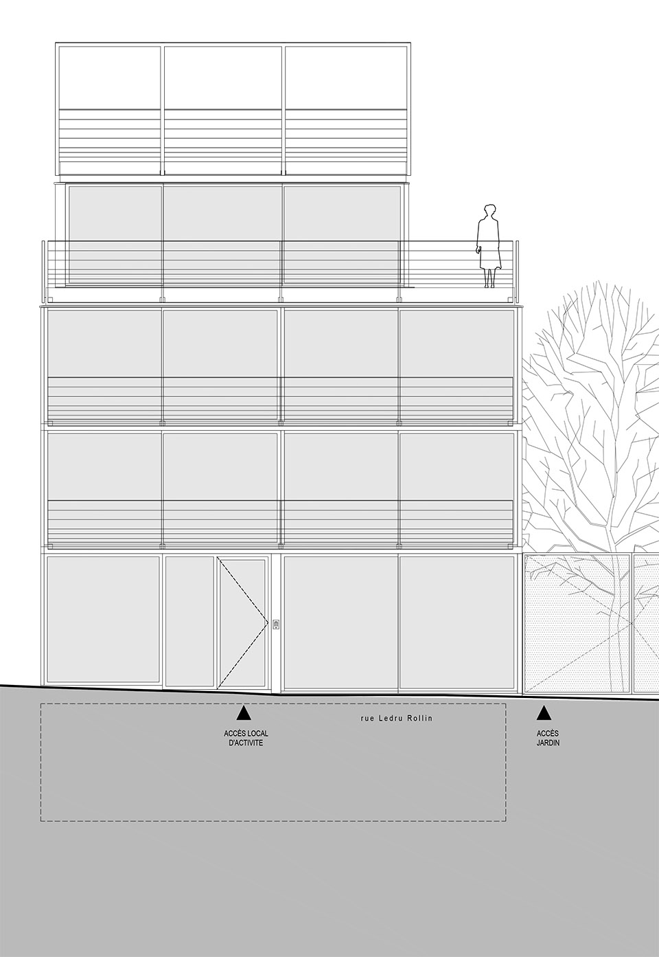 法国 Malakoff 市中心的环保人文主义建筑丨Philippe Dubus Architectes-47