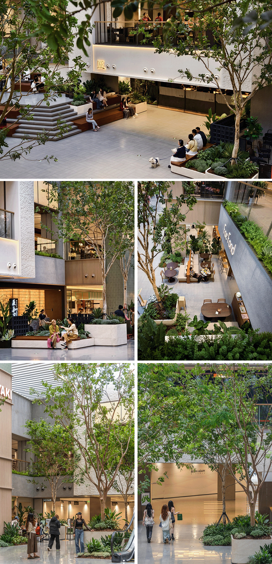 “盒子商业”的场景重塑丨龙湖北城天街室内景观营造-75