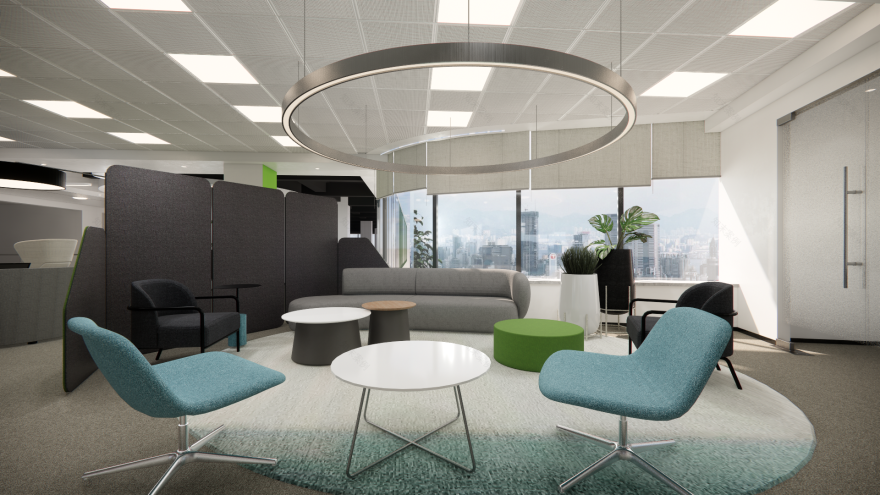 企业办公改造设计 标准办公层-11