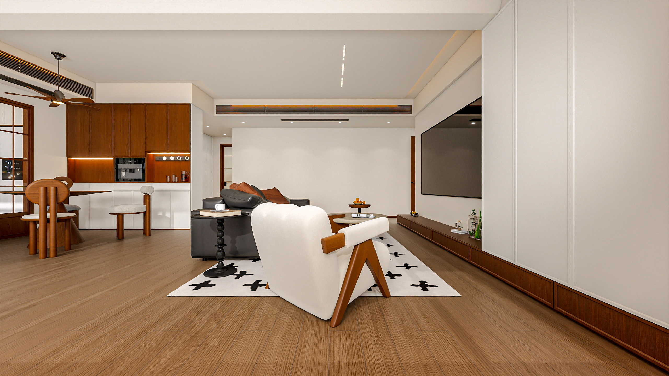 四川岳池雍合湾（180平方中古风三居室）-7