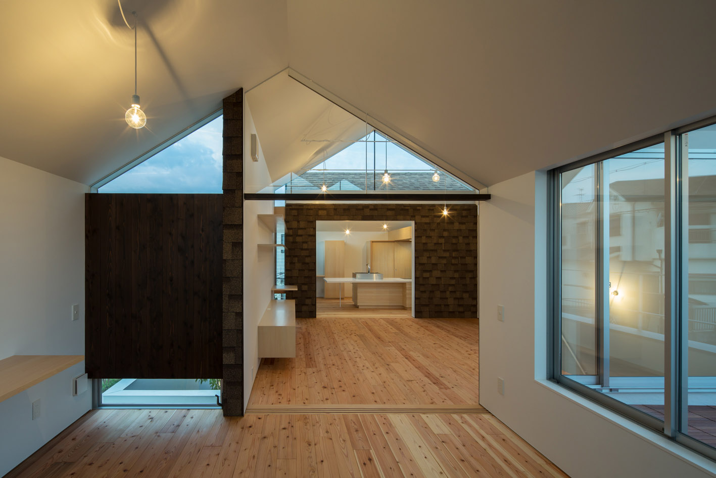 柱座住宅,日本 / y+M design office-69