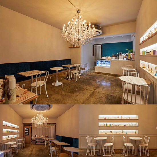 20 平米咖啡厅，低成本装修展现精致魅力-1