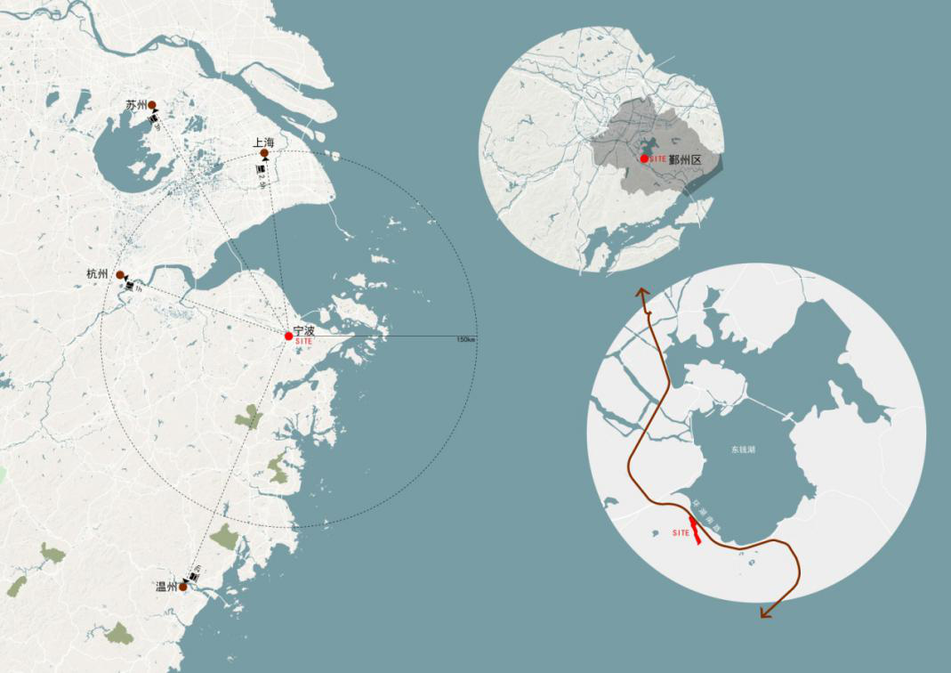 山水对话,宁波茶亭自由之滨示范区景观设计-3