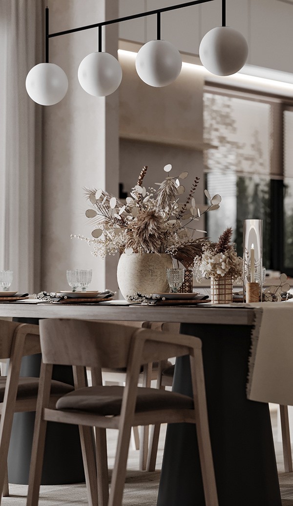 高级灰色系别墅设计 简约自然 超有格调！-21