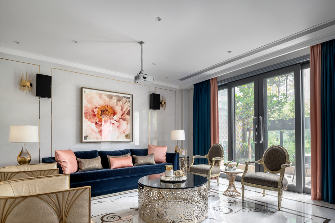 新江与城·天琅 300㎡美式经典时尚轻奢住宅丨美克美家-28