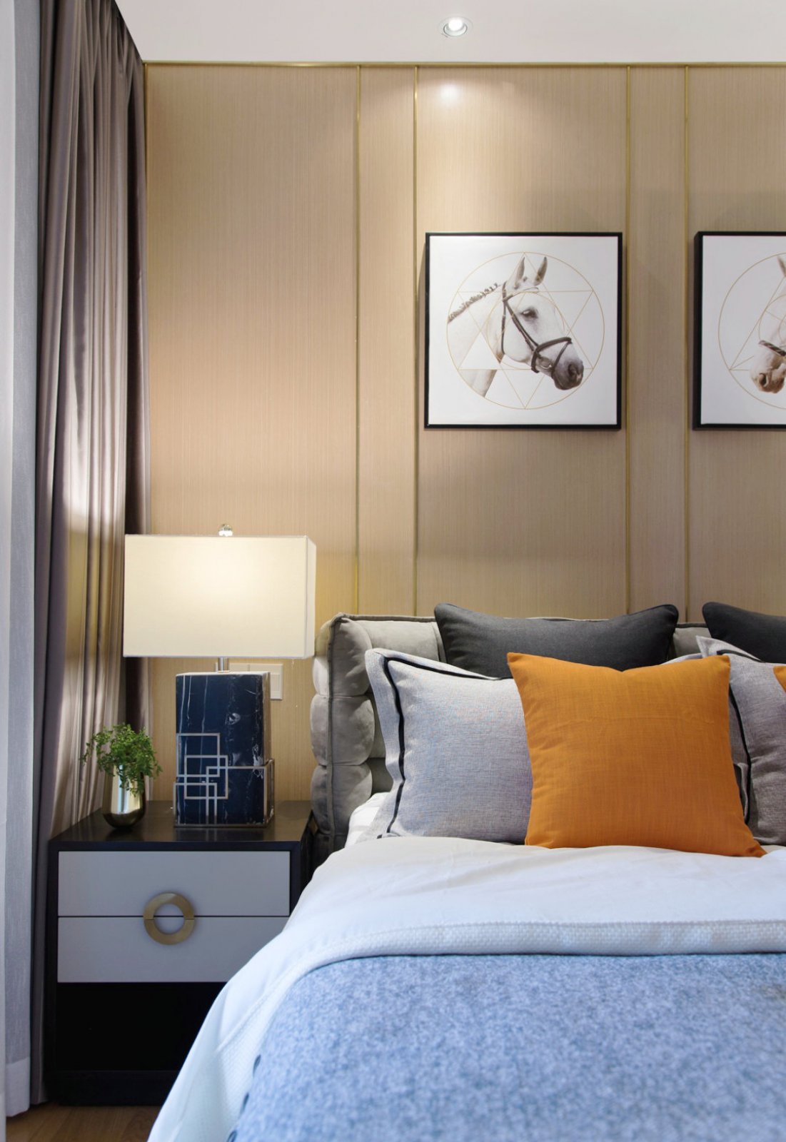 运河世家二期样板间设计-9