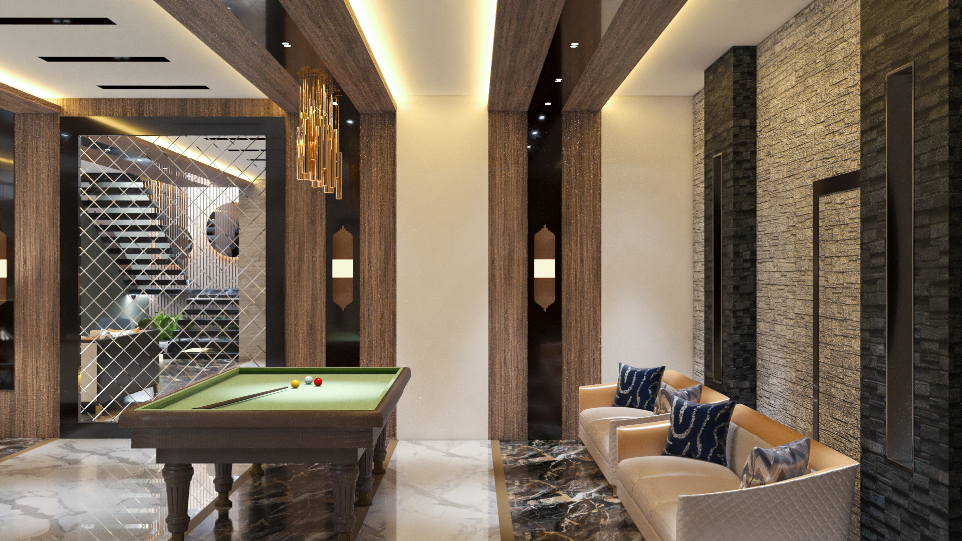 LIVIVNG AREA AND GAME AREA (DUBAI PROJECT)-5