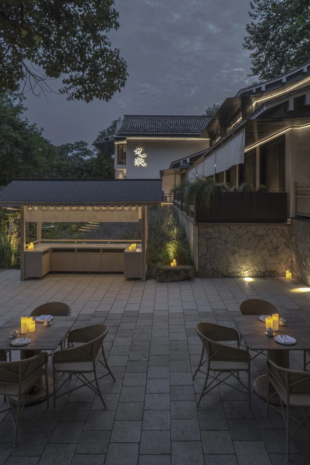 九漱餐厅丨中国杭州丨内建筑-52