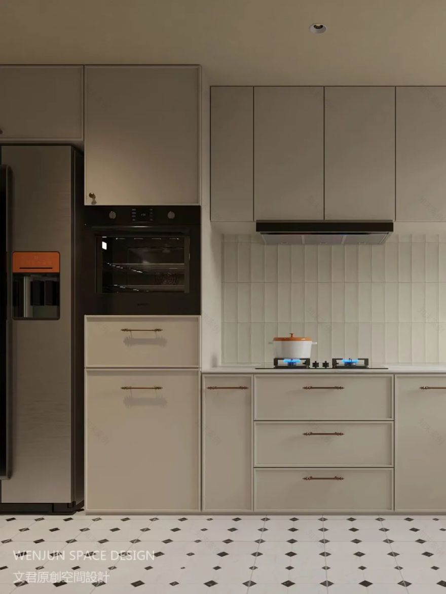 84㎡新案|邂逅南法混搭风,每一帧都在讲述复古和浪漫-24