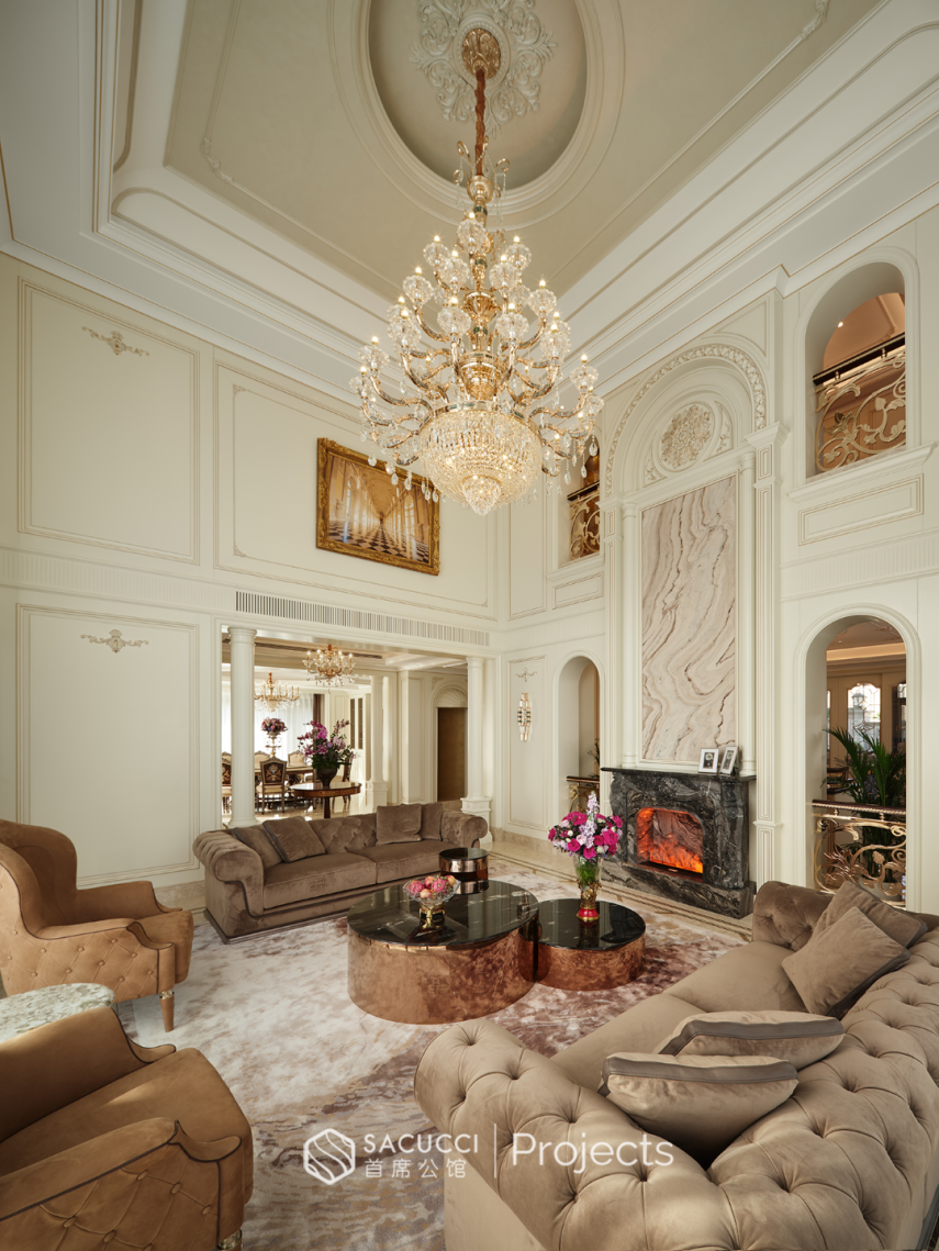 SACUCCI案例赏析·武汉·传世大宅·将优雅刻进空间丨中国武汉丨刘洋（空间设计师）,刘劲旅（木作设计师）-35