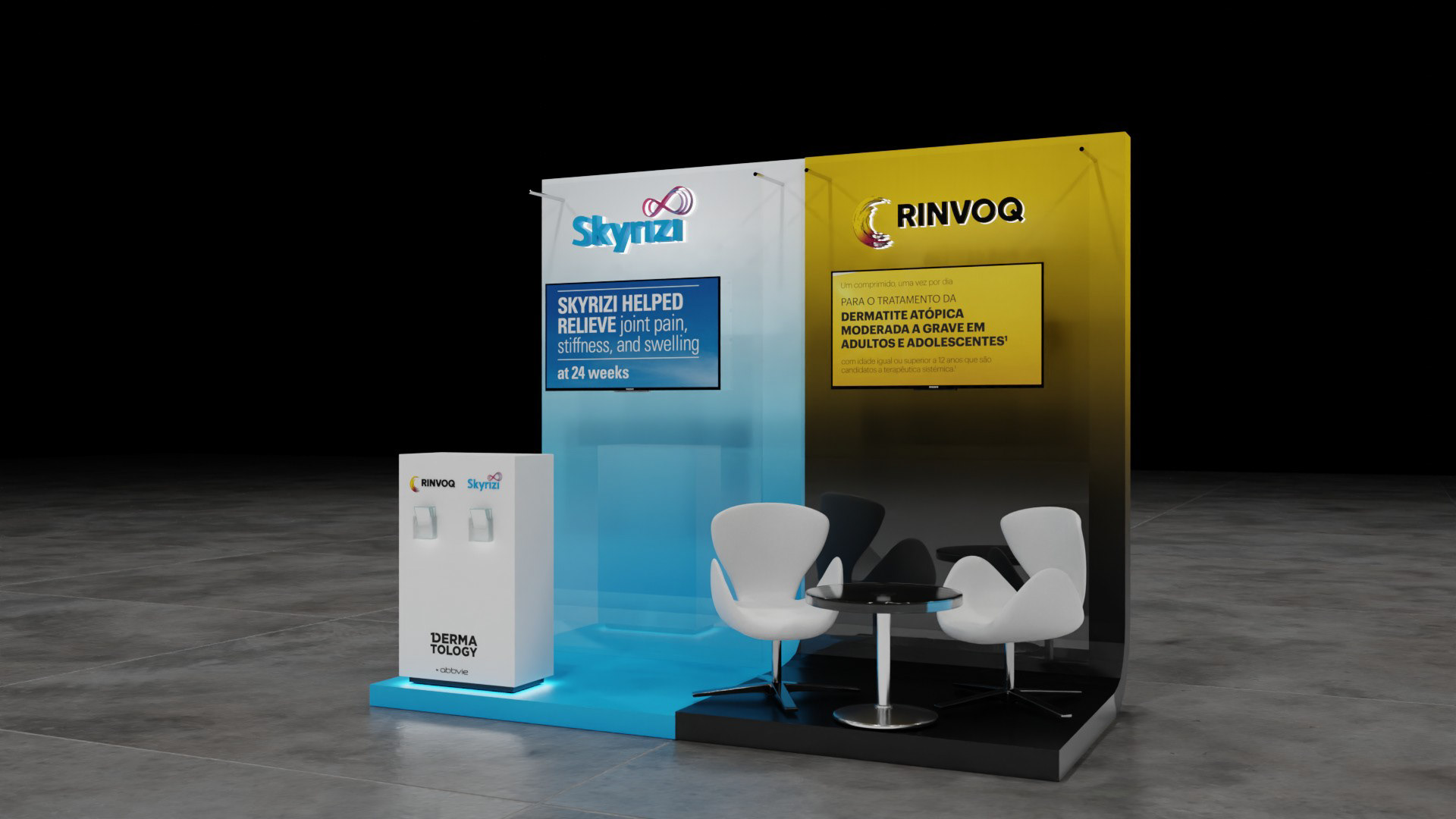 Abbvie 3D 展位设计  概念开发-18