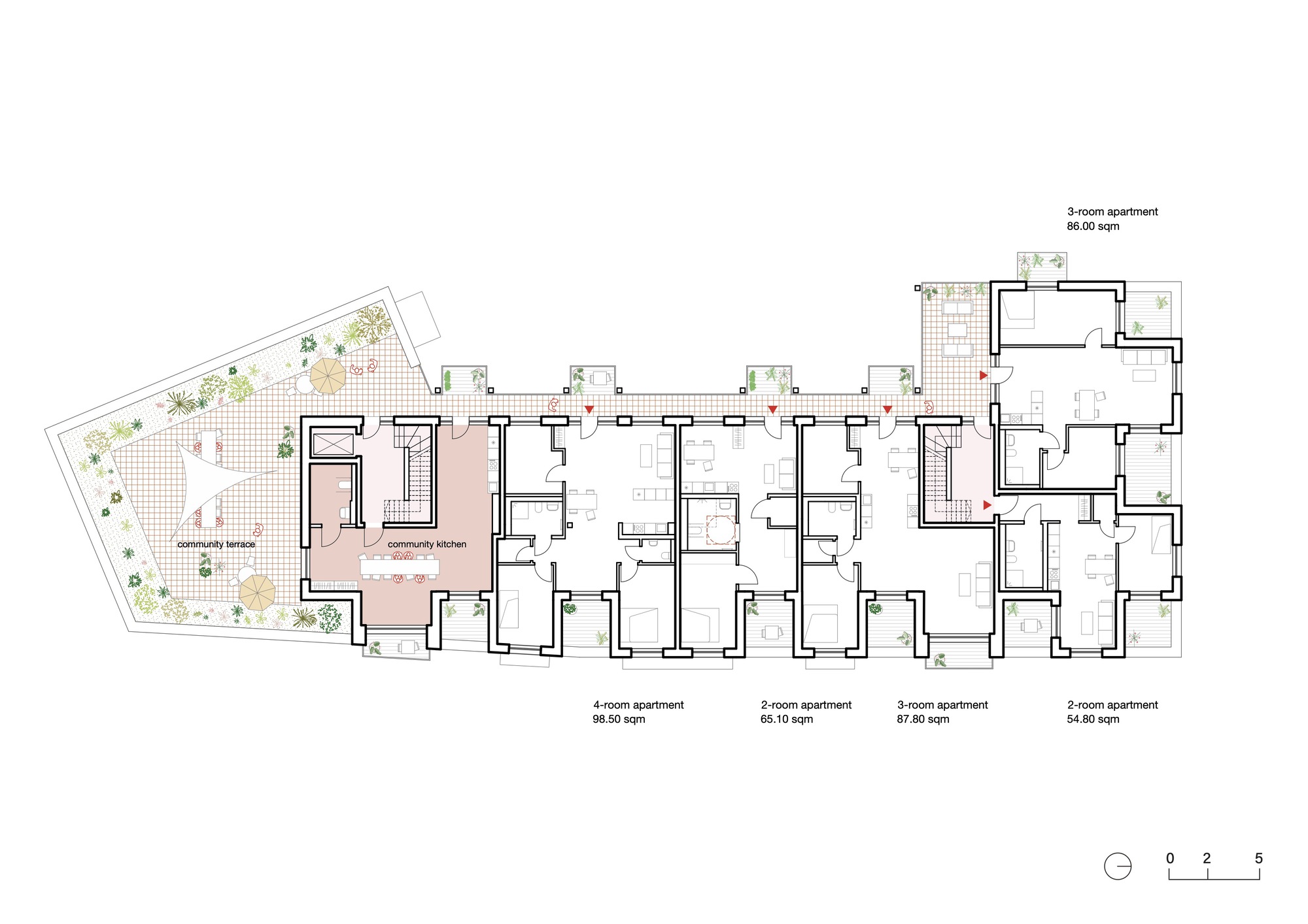 卡尔合作住房丨德国不来梅丨Praeger Richter Architekten-38