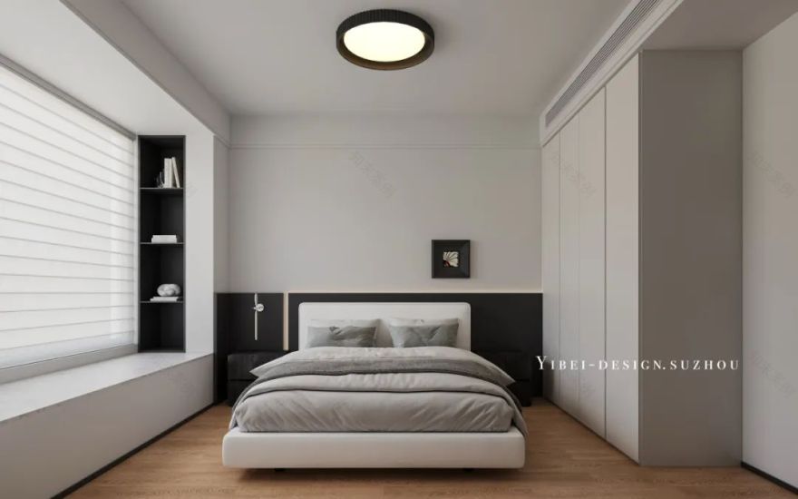 精装房改造中的灰度哲学 家装设计丨YIBEI DESIGN SUZHOU-16