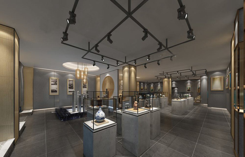 瓷器店.陶瓷店设计案例效果图2-17