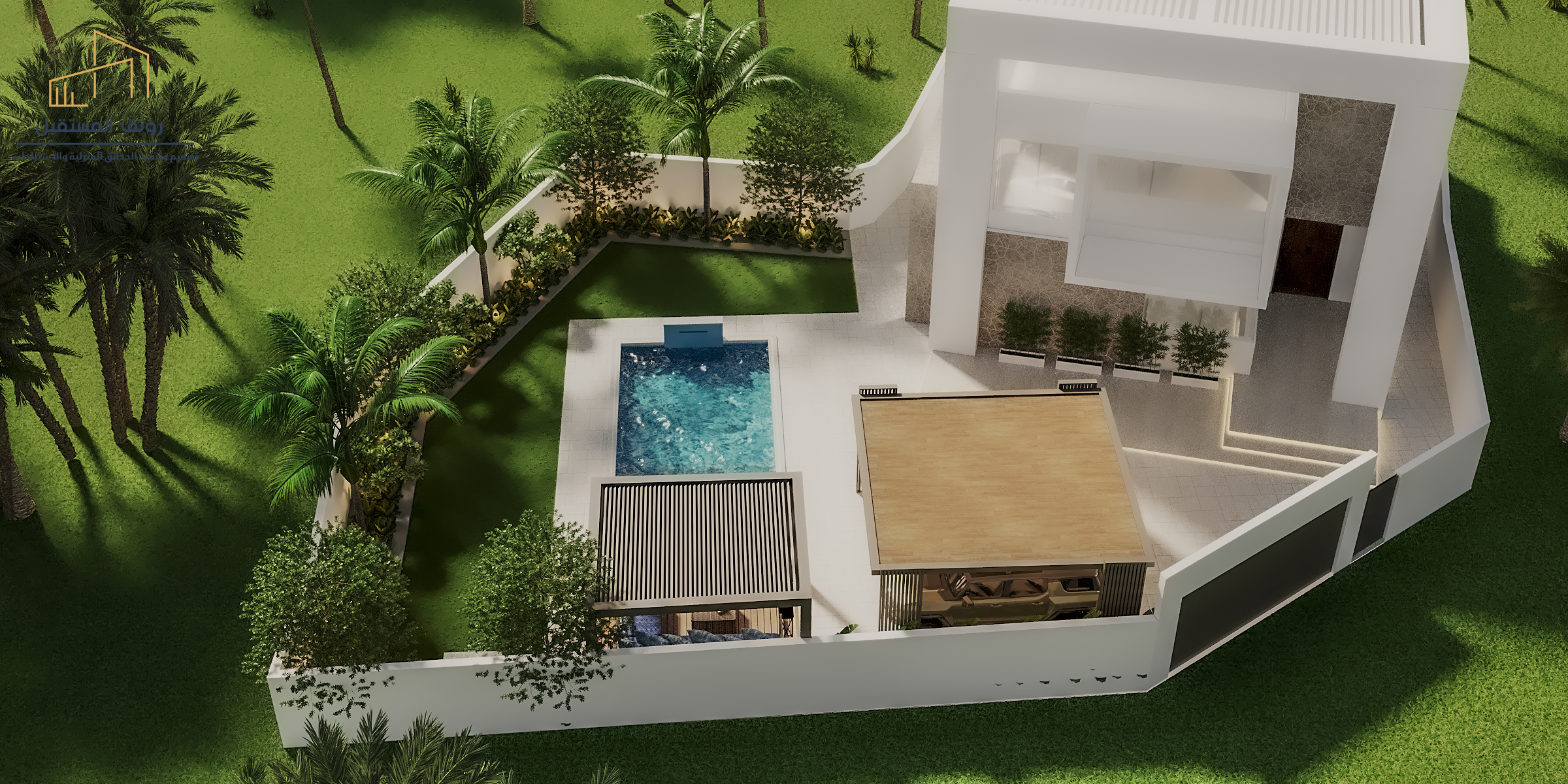 VILLA LANDSCAPE DESIGN WORK, MUSCAT-0