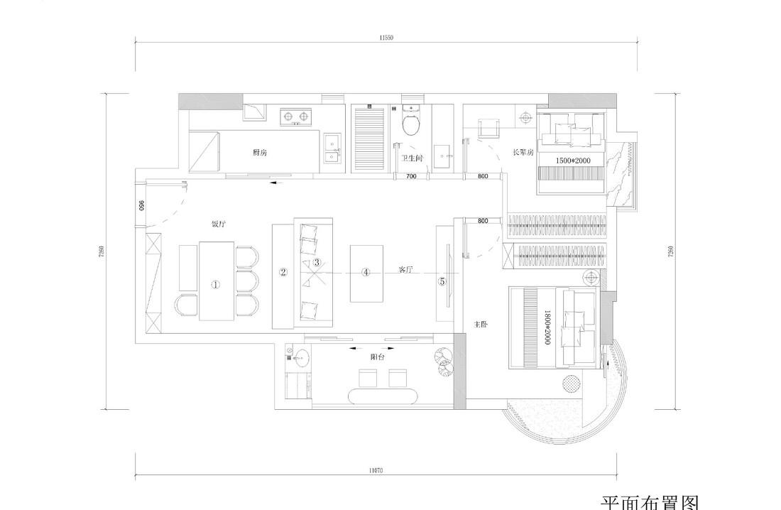 广州盈翠华庭唐宅美式家居改造-41