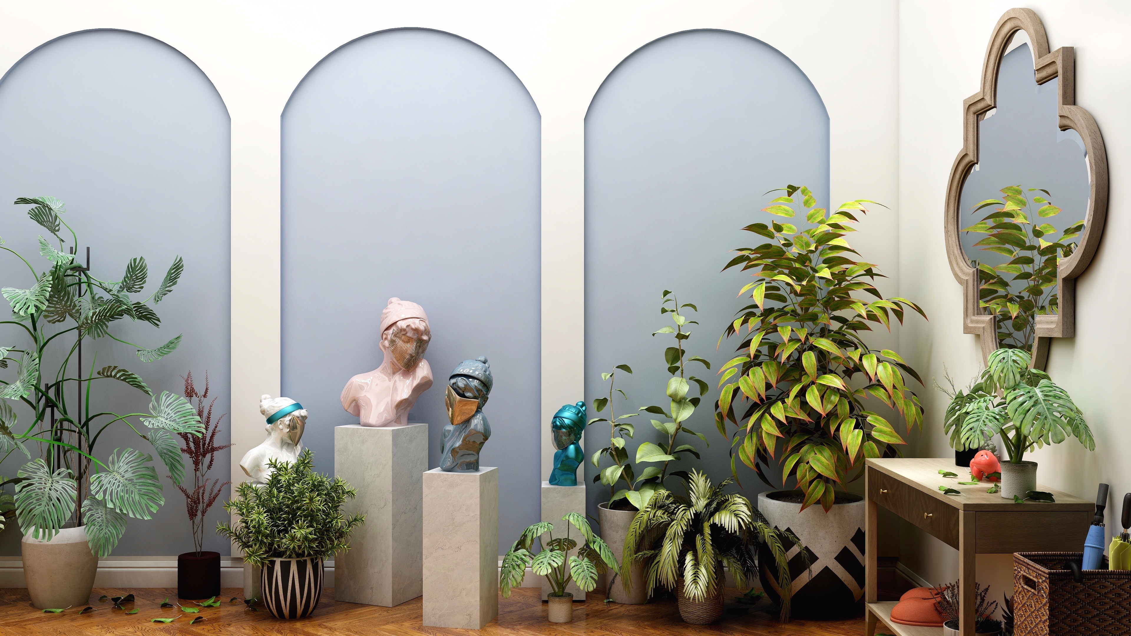 童话奇境，绿色梦幻家园-1