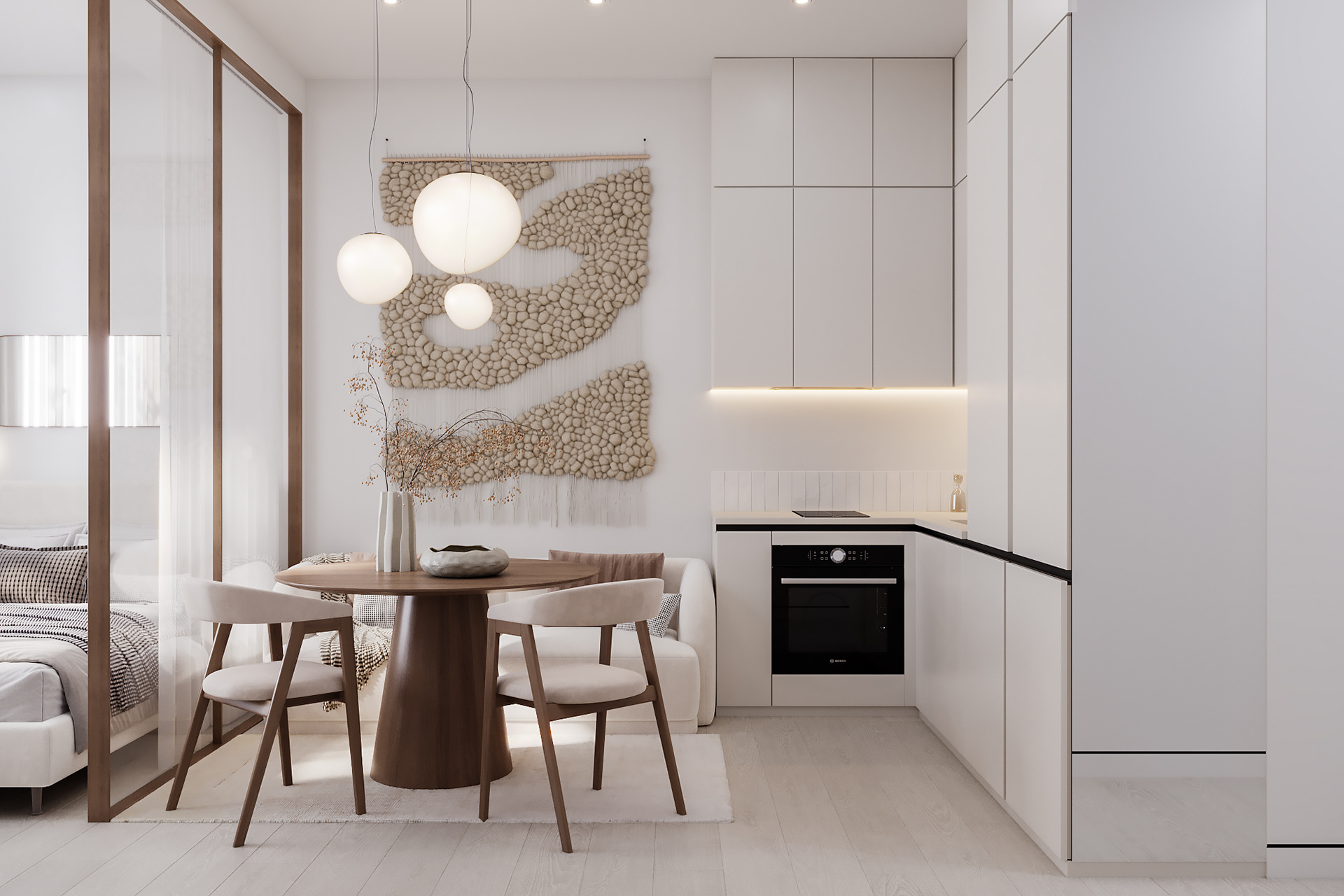 Light Minimal Apartment Interior-4