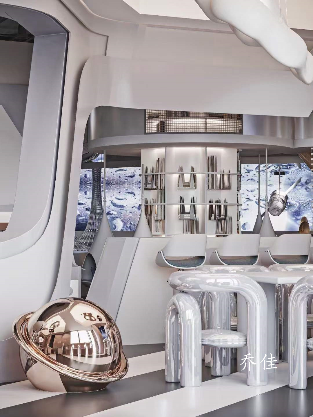 高科技游乐园高大上的感觉 ​#科技游乐场#工装设计-2