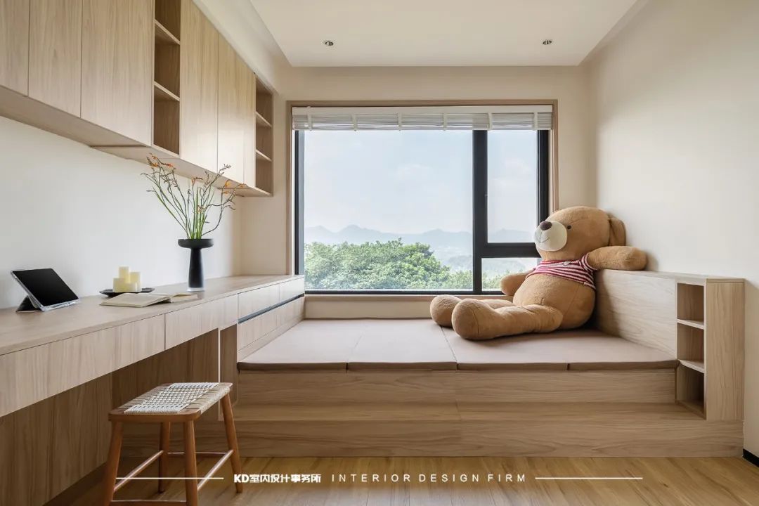 万科·江上明月简约原木风设计丨中国重庆丨重庆素说设计-97