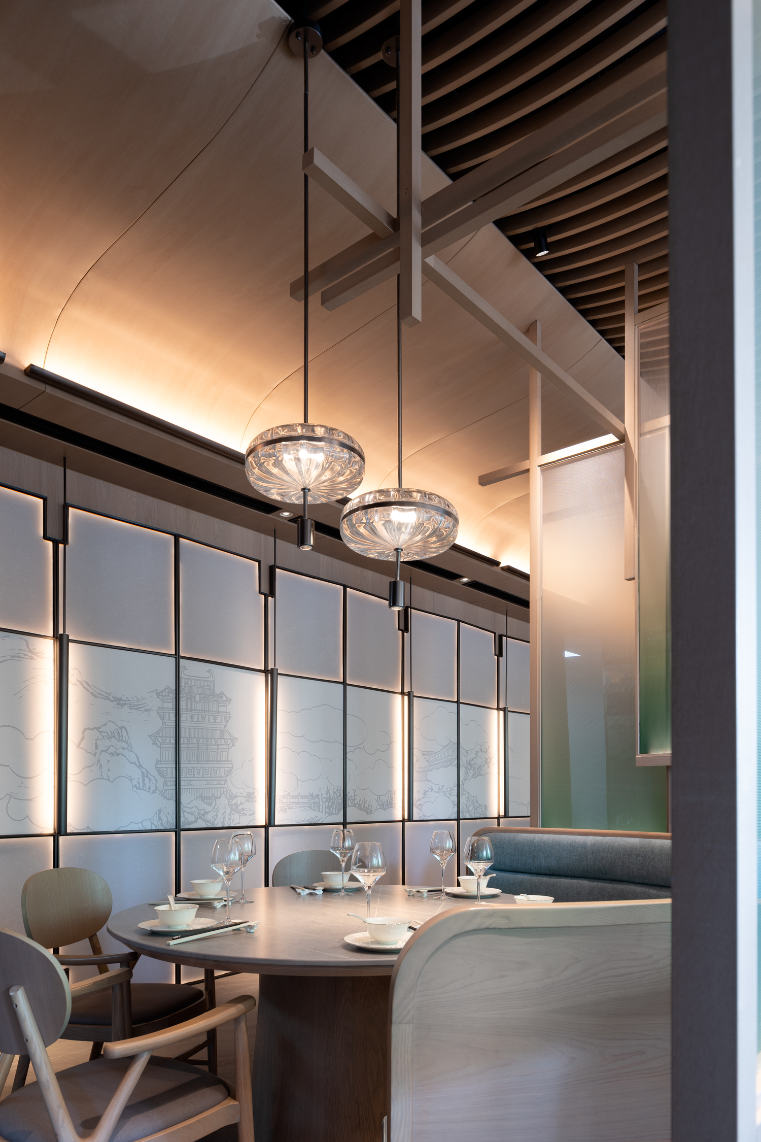 餐饮｜620㎡ 新中式餐厅（淮扬菜）-6