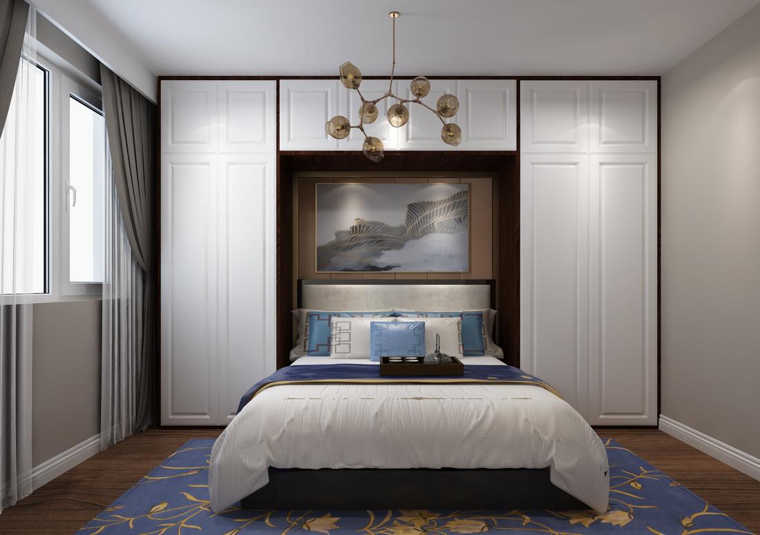 城南逸居148平米简欧风格设计案例-6