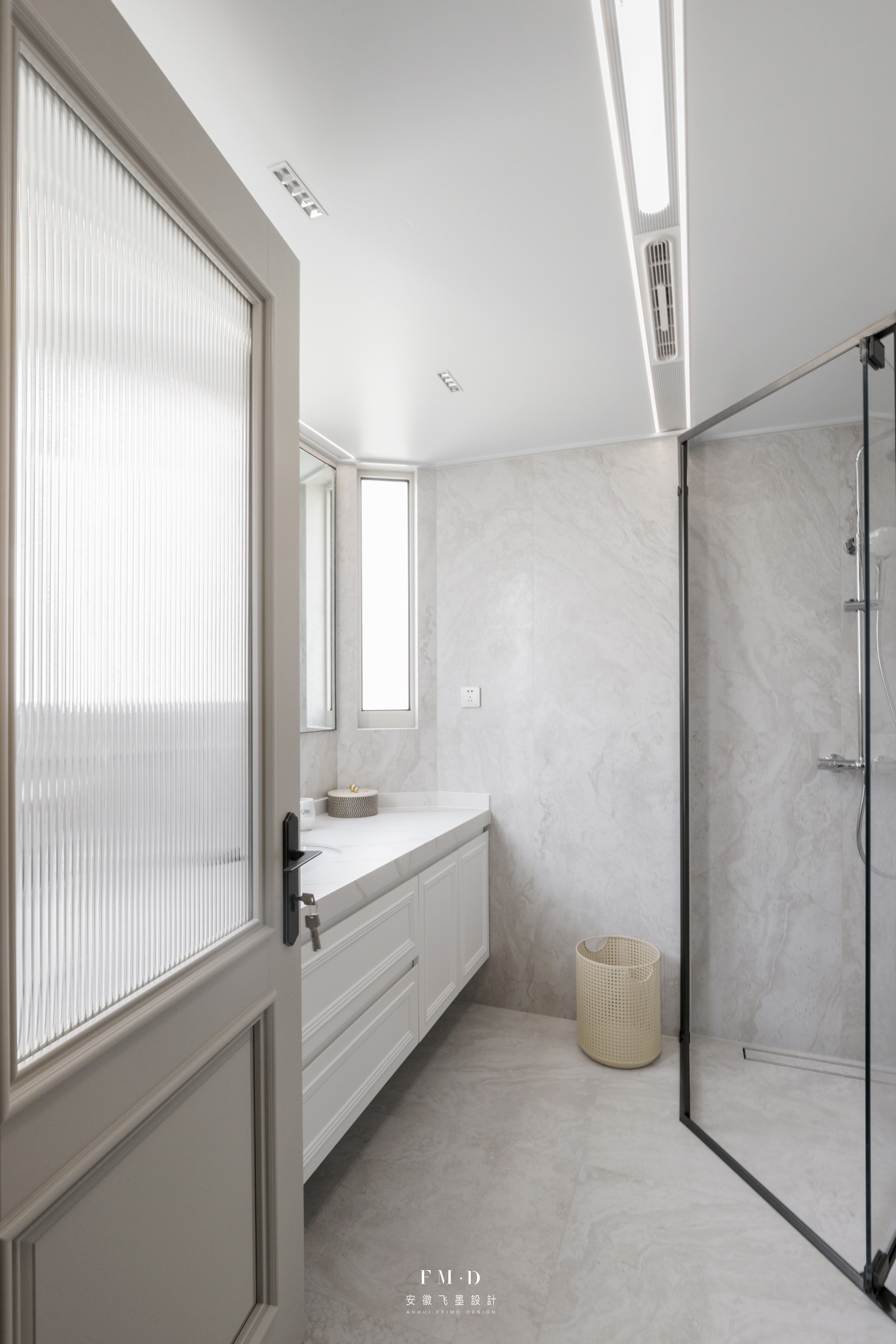 170㎡大平层美式风设计丨中国合肥丨飞墨设计组-51